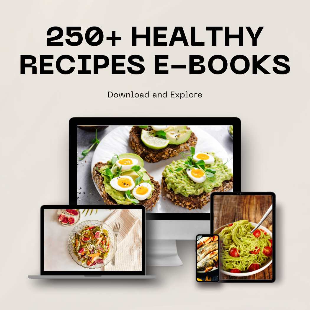 250+ Healthy Recipe e-books